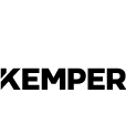 Kemper logo on a white background.