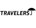 Traveller's j logo on a white background.